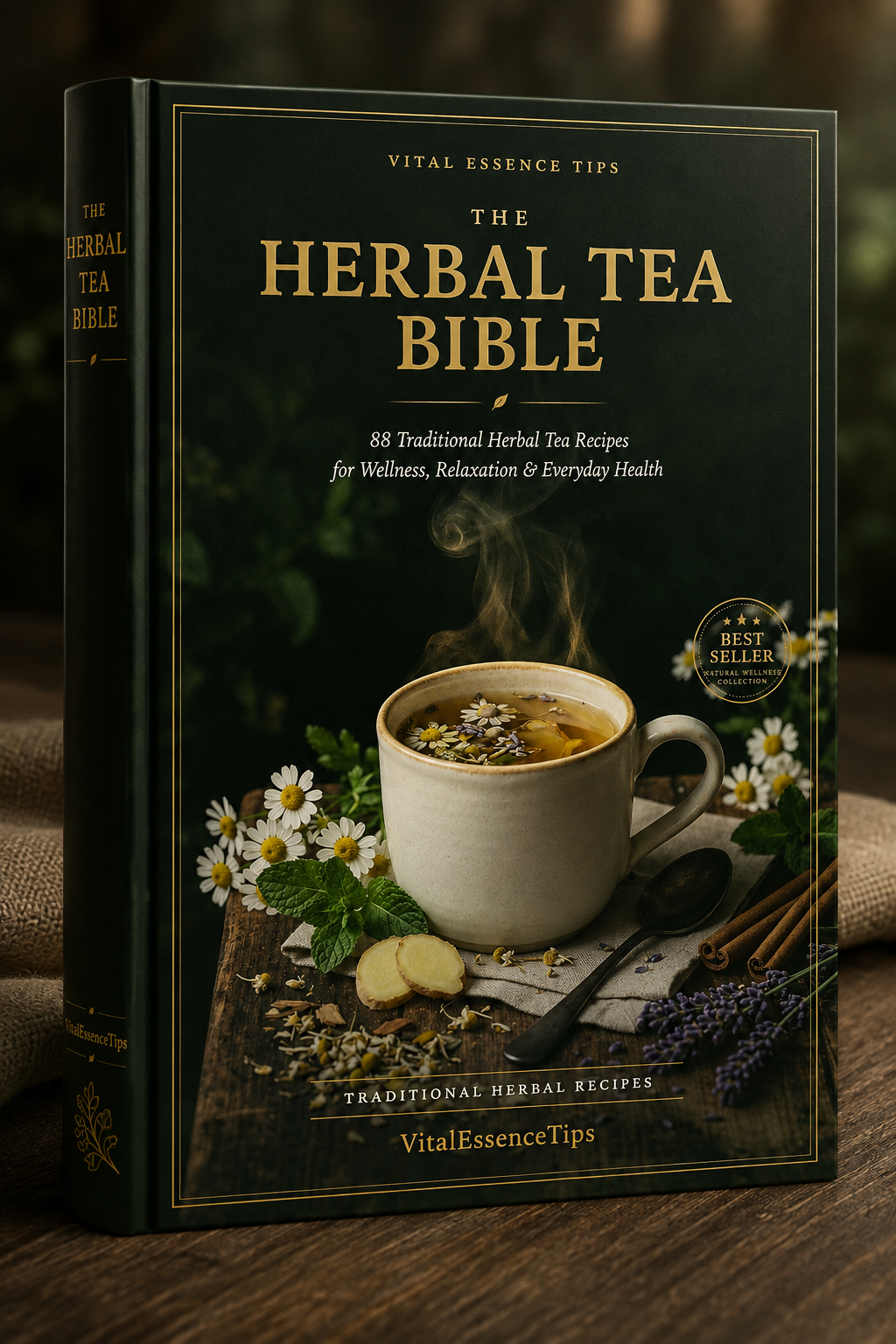 The Herbal Tea Bible cover — 88 herbal tea recipes